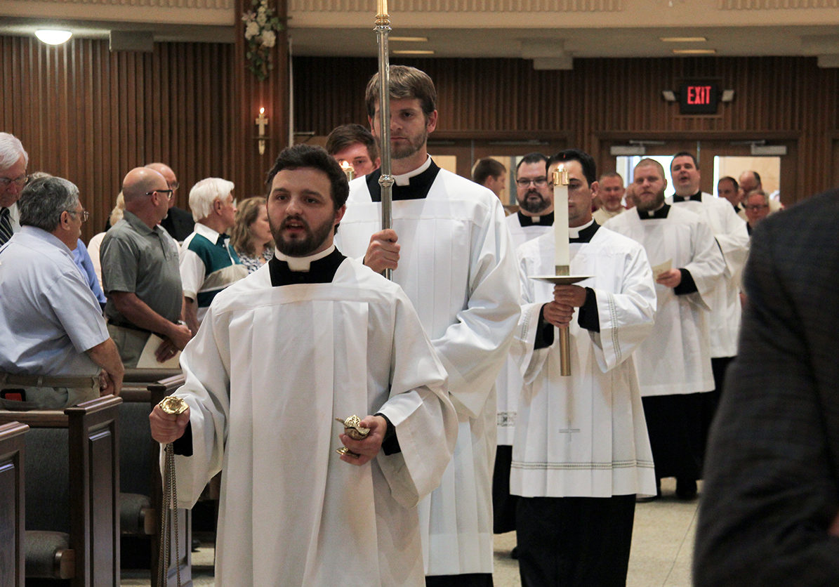 Seminarians At Mass Seminarians At Mass